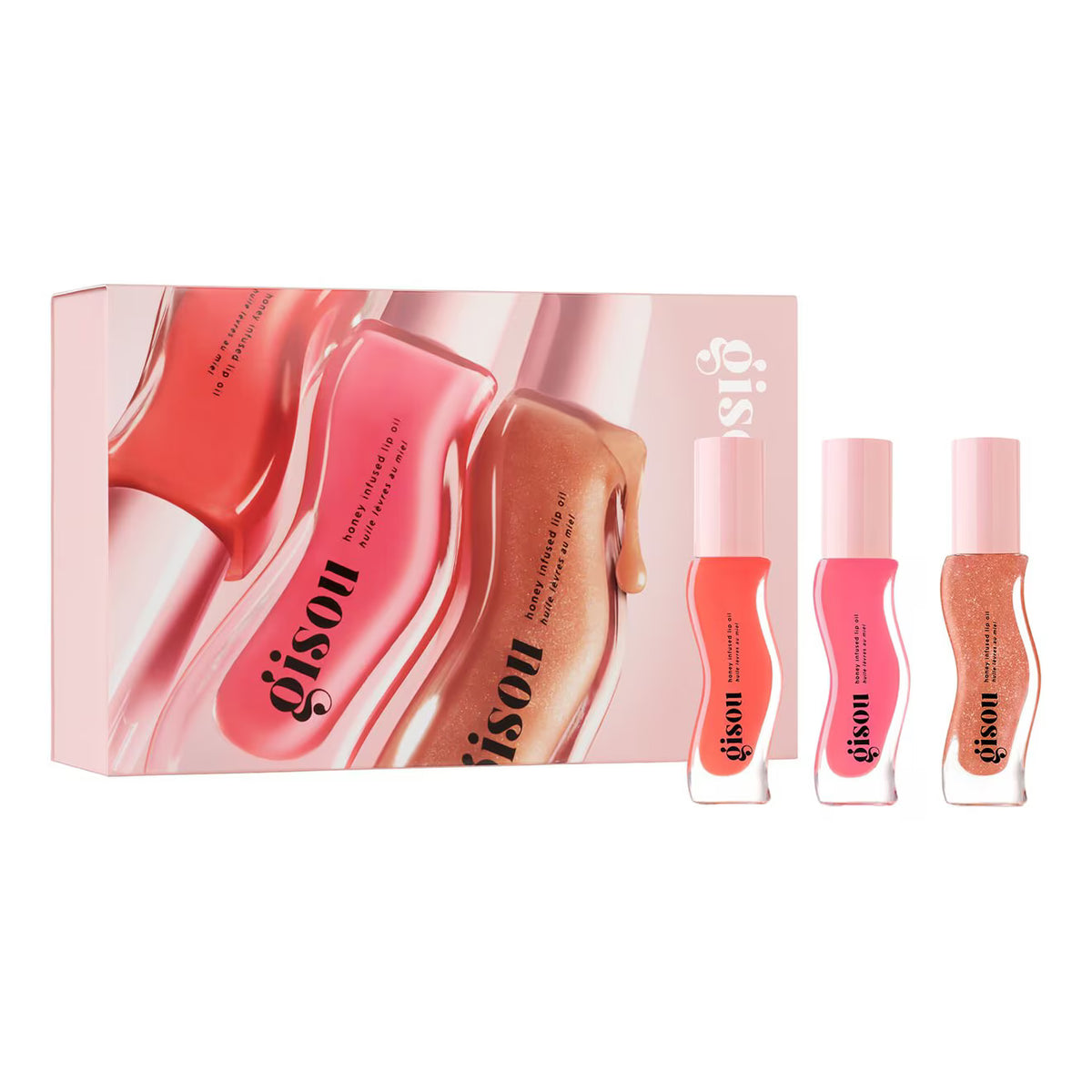 GISOU Honey Infused Lip Oils - Gloss Hour Edition