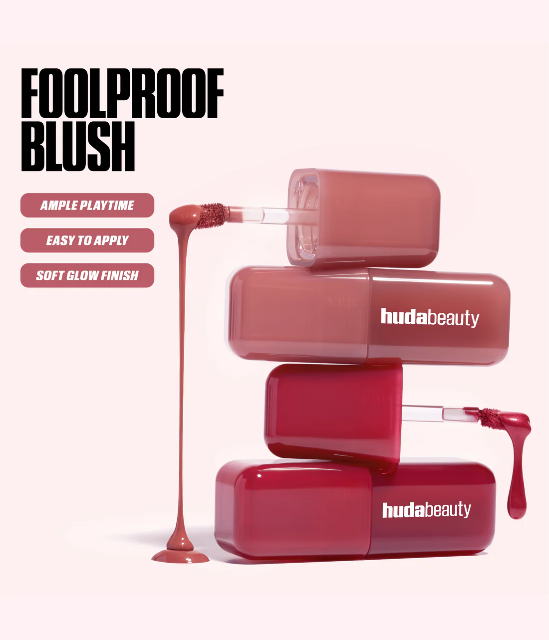 Huda Beauty Habibti lip & Cheek Full Size Set