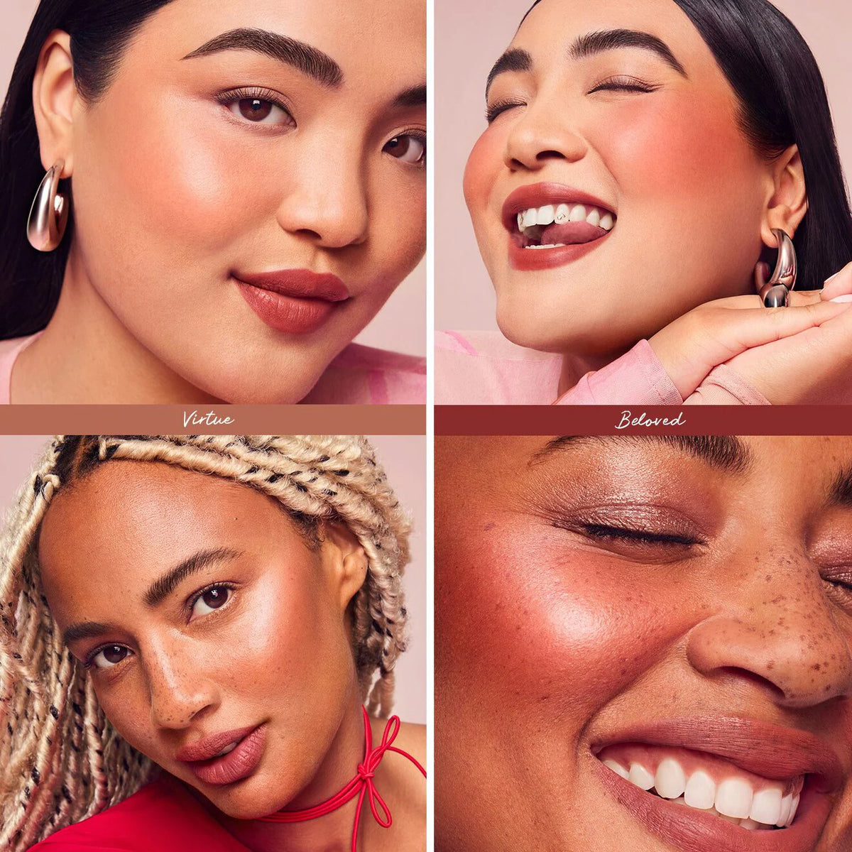 Rare Beauty Mini Blush & Luminizer Trio