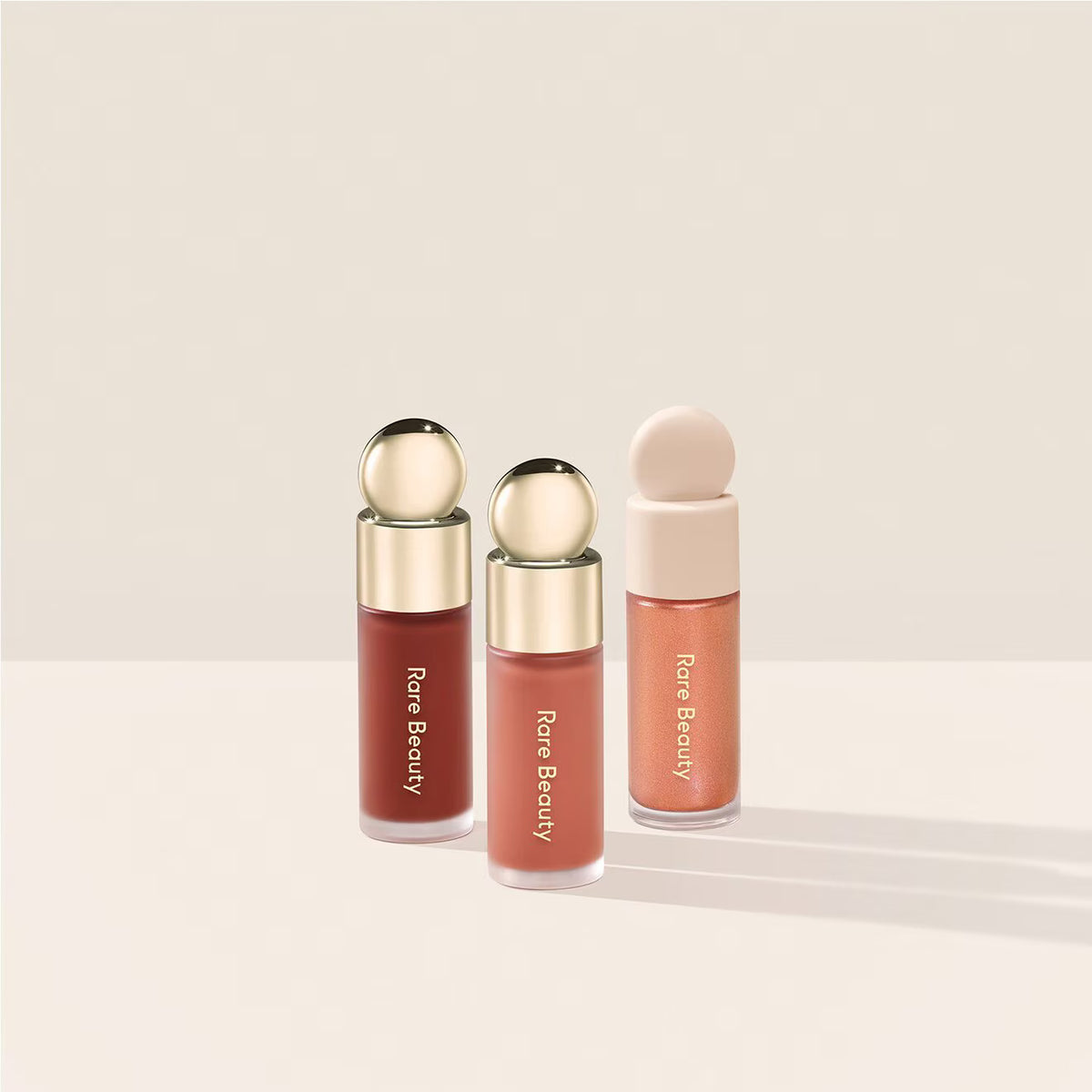 Rare Beauty Mini Blush & Luminizer Trio