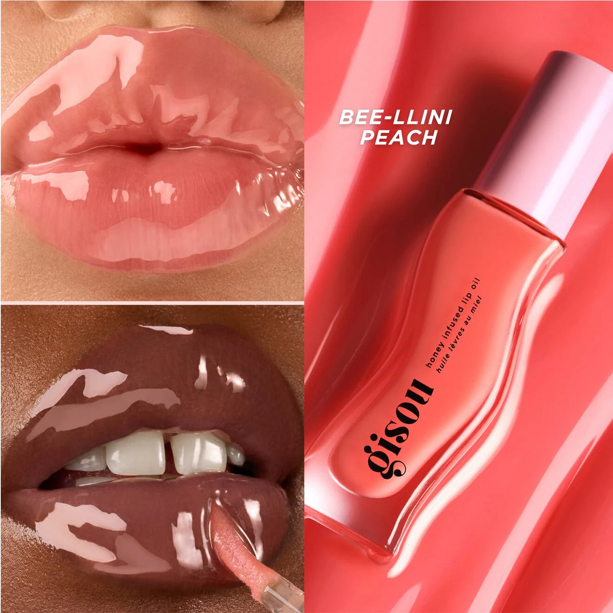 GISOU Honey Infused Lip Oils - Gloss Hour Edition